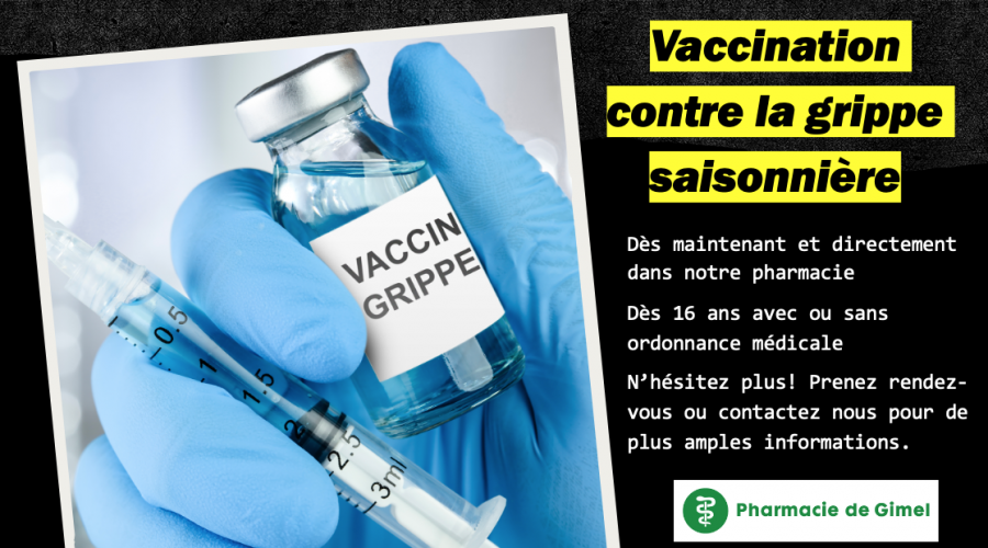 Vaccination Grippe 2023 - 2024