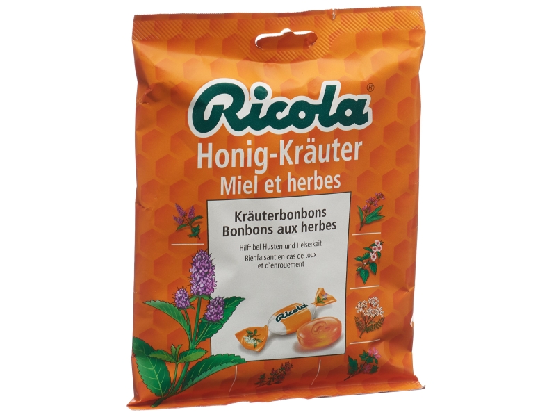 RICOLA Honig-Kräuter Bonbons Btl 125 g