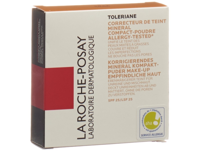 LA ROCHE-POSAY Tolériane correcteur de teint mineral poudre compact 15 Doré 9.5g