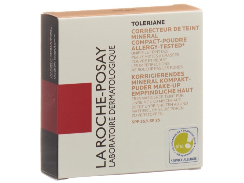 LA ROCHE-POSAY Tolériane correcteur de teint mineral poudre compact 14 Beige rose 9.5g