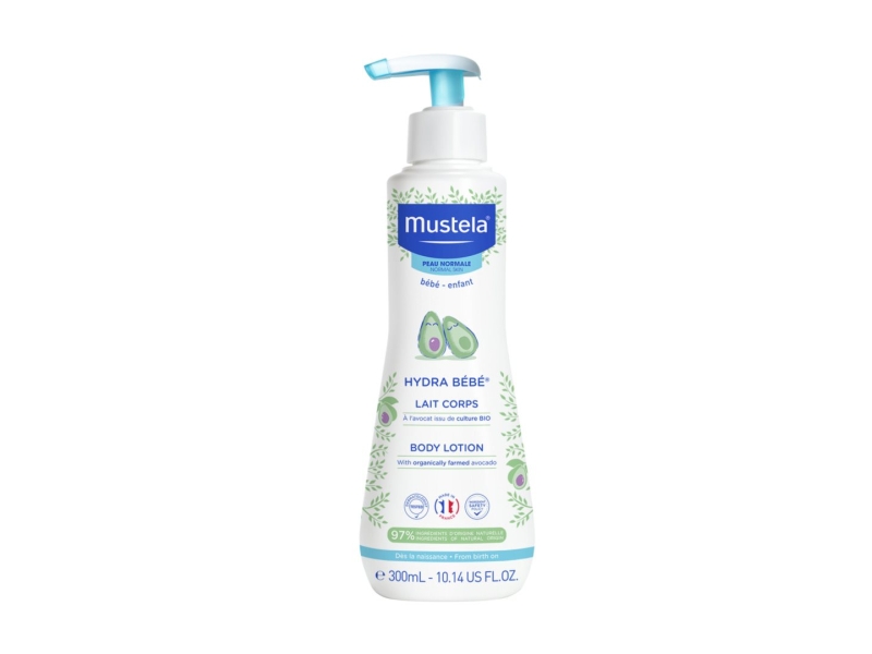 MUSTELA Hydra Bébé Lait Corps Peau Normale, 300 ml