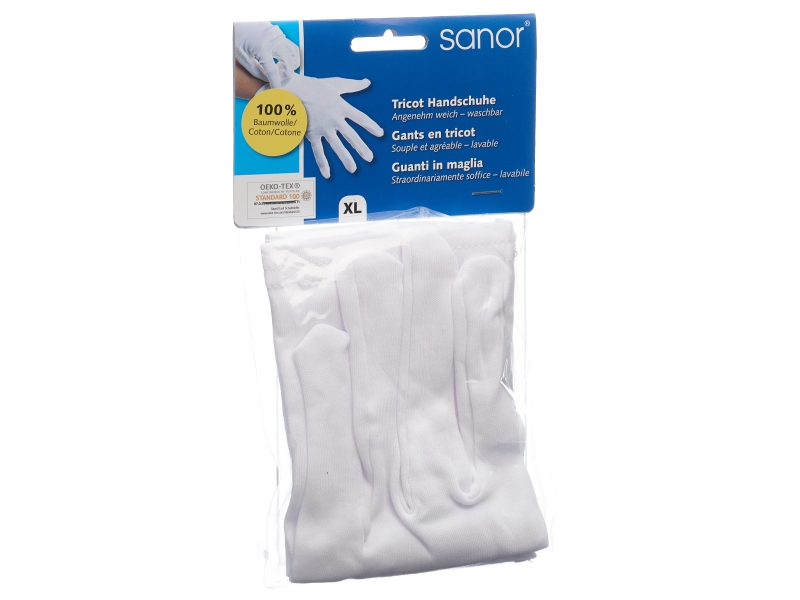 SANOR Tricot Handschuhe XL 1 Paar