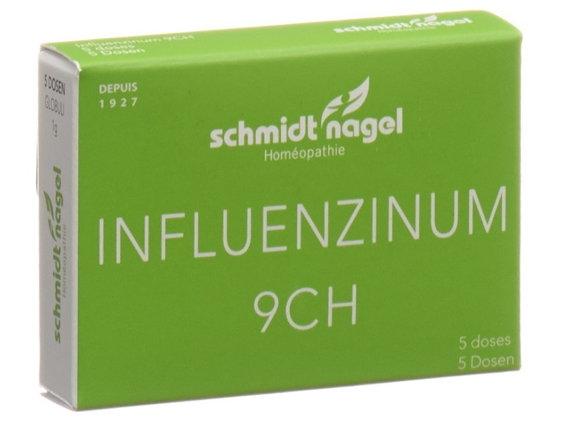 SCHMIDT-NAGEL influenzinum globules 9 CH 17/18 5 doses