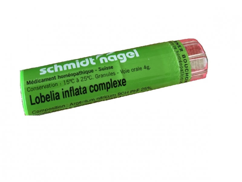 SCHMIDT-NAGEL lobelia inflata complexe granules tube 4 g