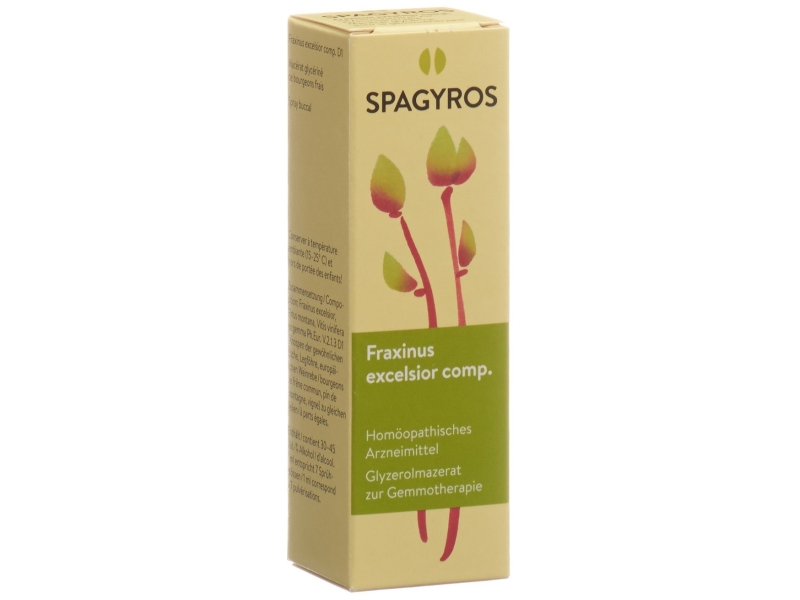 SPAGYROS Gemmo Comp. fraxinus excelsior macérat glycériné 1 D 30 ml