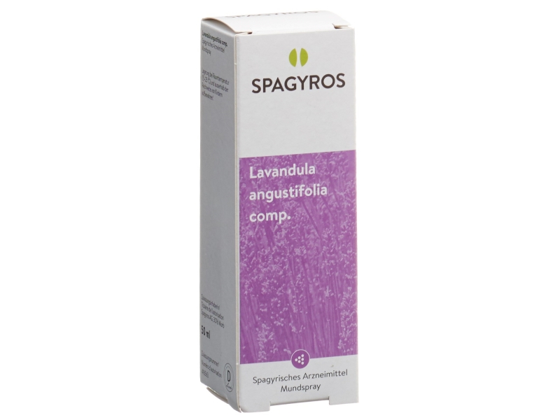 SPAGYROS Spagyr lavandula angustifolia comp spray 50 ml