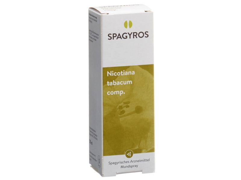 SPAGYROS Spagyr nicotiana tabacum comp spray 50 ml