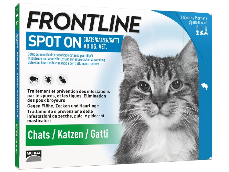 FRONTLINE spot on gatti 3 x 0.5 ml