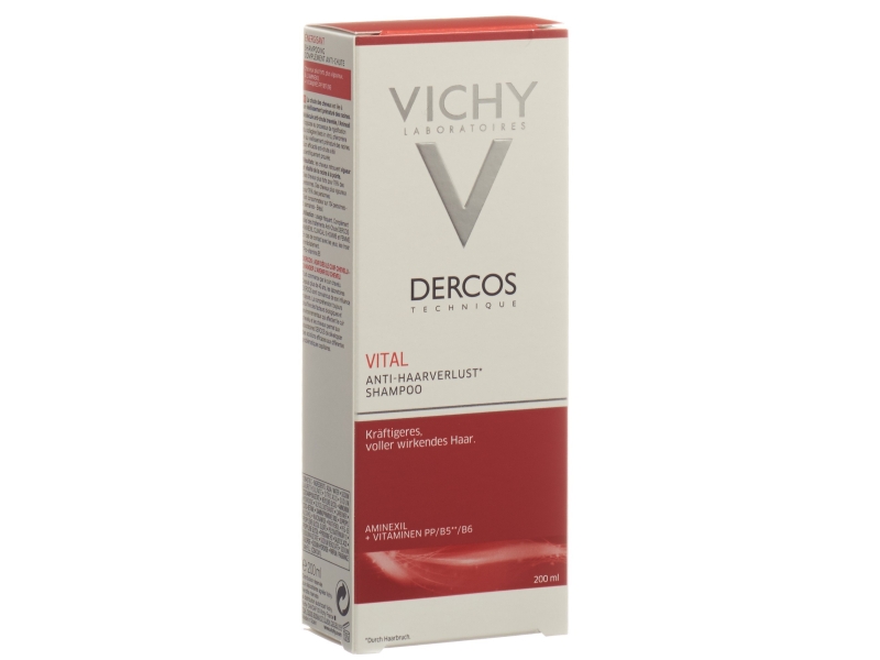 VICHY Dercos Vital Shampoing Aminexil 200 ml