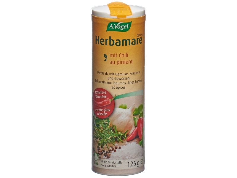 HERBAMARE Spicy sel aux herbe saupoudrer 125 g