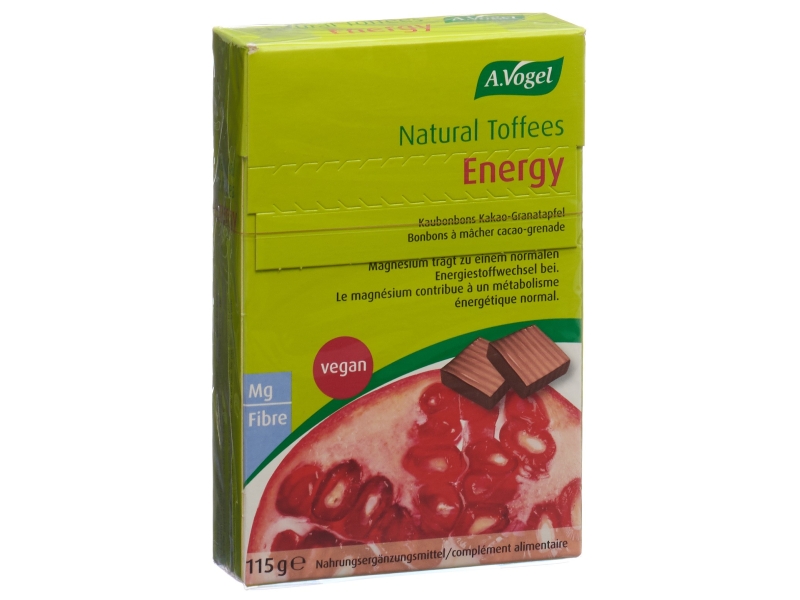 VOGEL Natural Toffees Energy Granatapfel 115 g