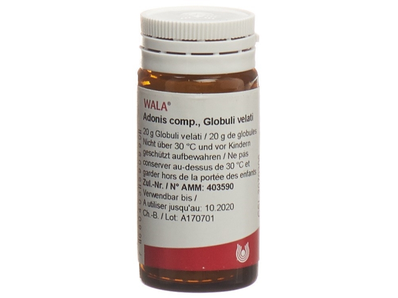 WALA adonis comp. globules flacon 20 g