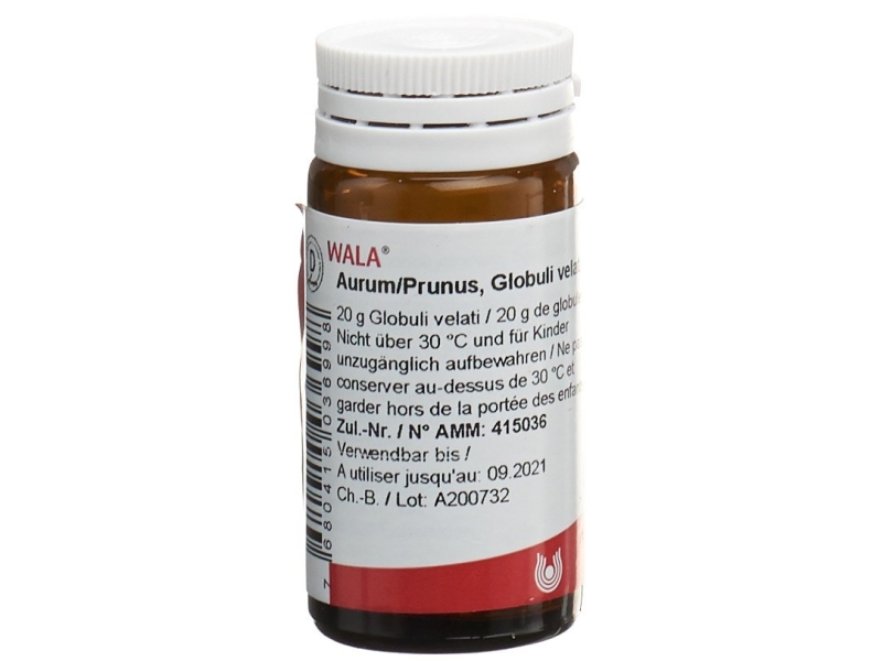 WALA aurum/prunus globules 20 g