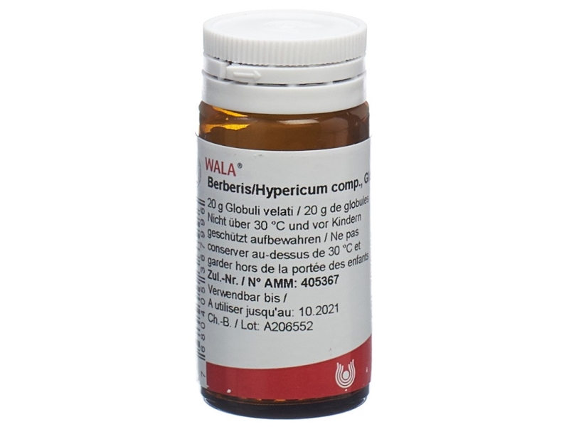 WALA berberis/hypericum comp. globules 20 g