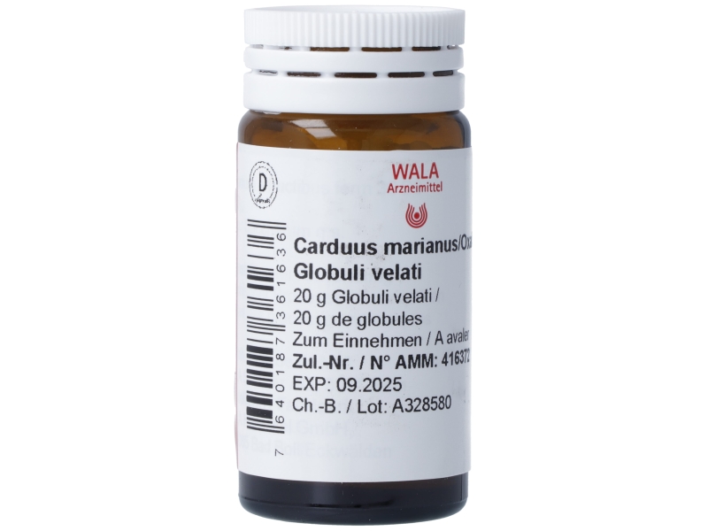 WALA carduus marianus/oxalis globules 20 g