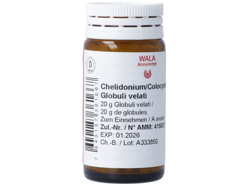 WALA chelidonium/colocynthis globules 20 g