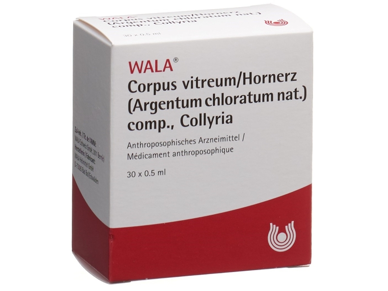 WALA corpus vitr/hornerz comp. gouttes ophtalmiques 30 x 0.5 ml