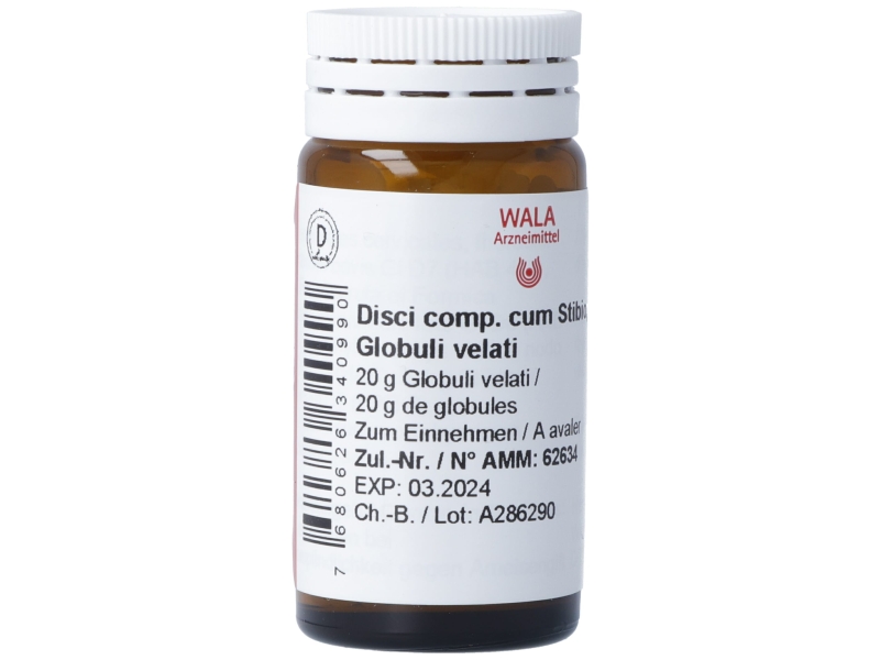 WALA disci comp. cum stibio globules 20 g