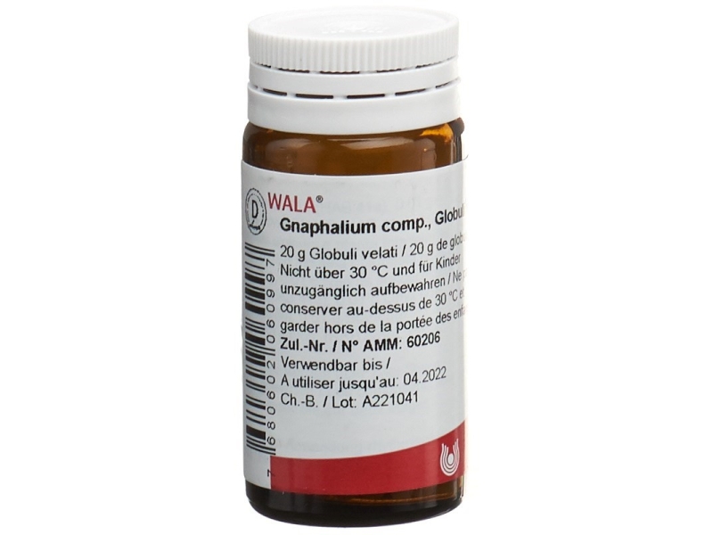 WALA gnaphalium comp. globules 20 g