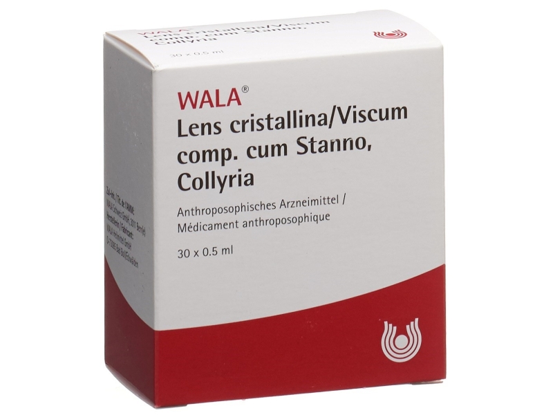 WALA lens cri/visc comp. cum stan 30 monodoses 0.5 ml