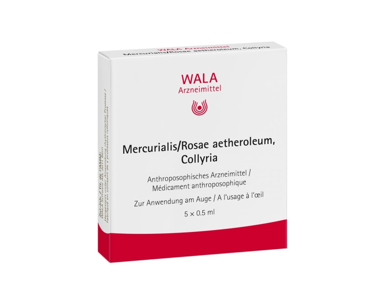 WALA mercuri/rosae aeth gouttes ophtalmiques 5 monodoses 0.5 ml