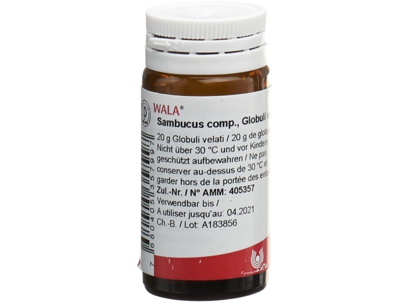 WALA sambucus comp. globules flacon 20 g