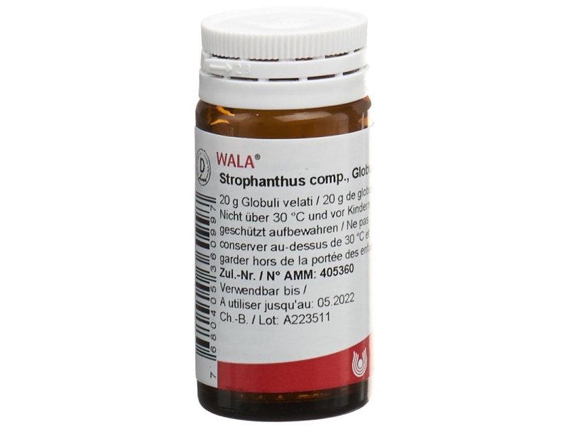 WALA strophanthus comp. globules flacon 20 g