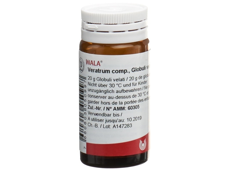 WALA veratrum comp. globules flacon 20 g