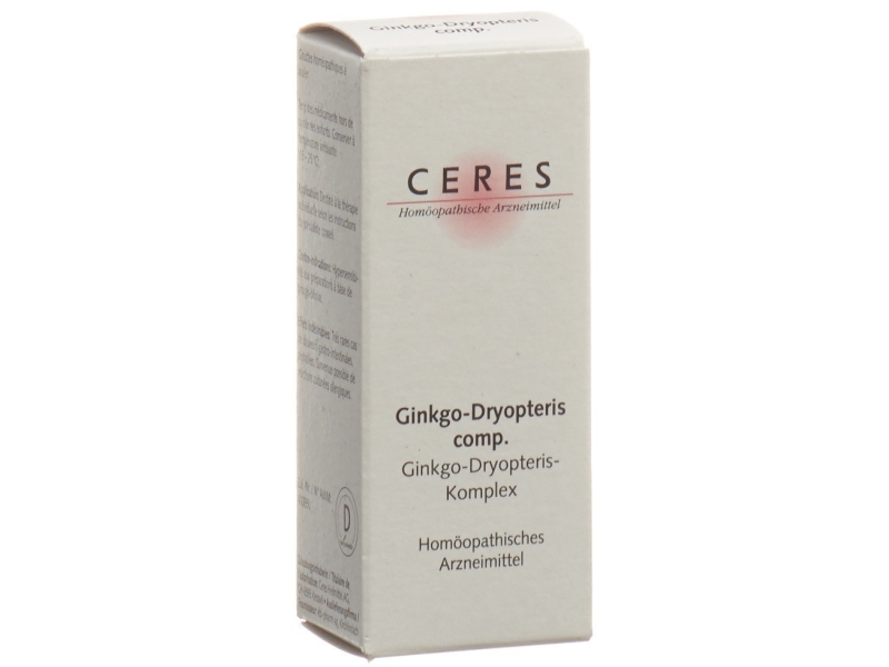 CERES Ginkgo dryopteris comp Tropfen 20 ml
