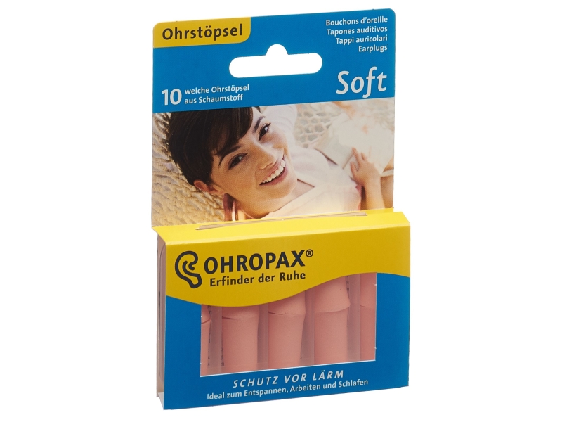 OHROPAX SOFT Schaumstoffstöpsel 10 Stk