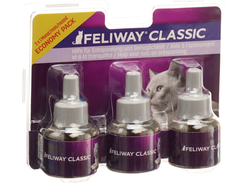 FELIWAY Classic diffuseur recharge trio 3 x 48 ml