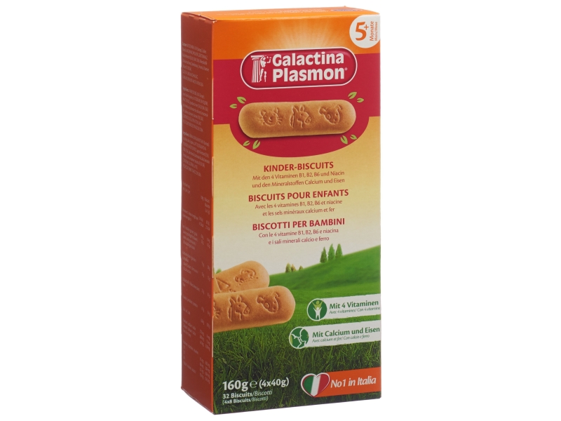 GALACTINA Plasmon Kinder-Biscuits 4 x 40 g