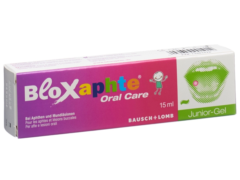 BLOXAPHTE Oral Care junior gel tube 15ml