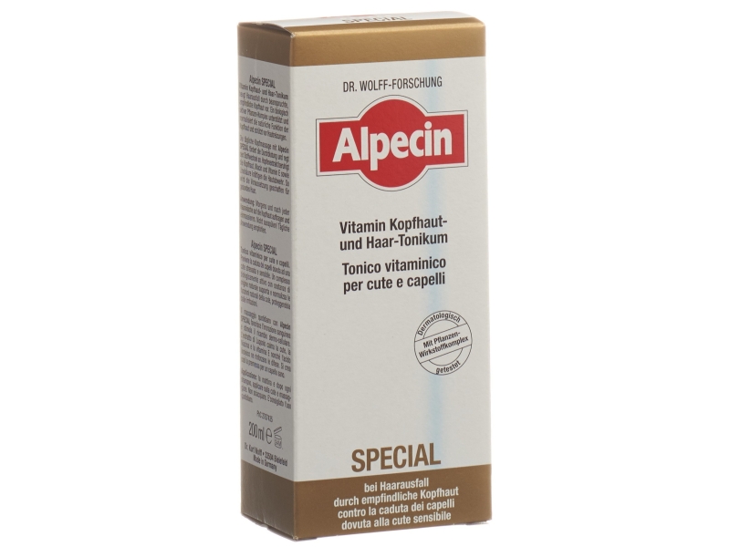 ALPECIN SPECIAL tonico vitaminico per cute e capelli 200 ml