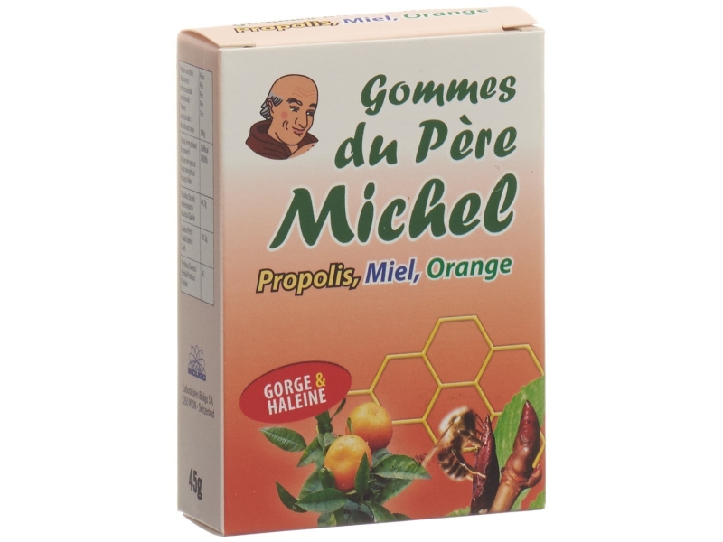 BIOLIGO Gommes du Père Michel Orange Ds 45 g