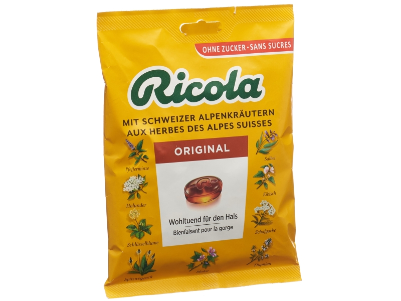 RICOLA Original Bonbons oZ m Stevia Btl 125 g