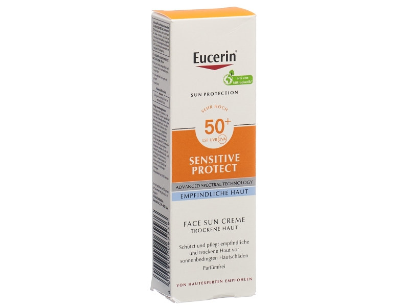 Eucerin Sun crema viso IP 50+ 50 ml