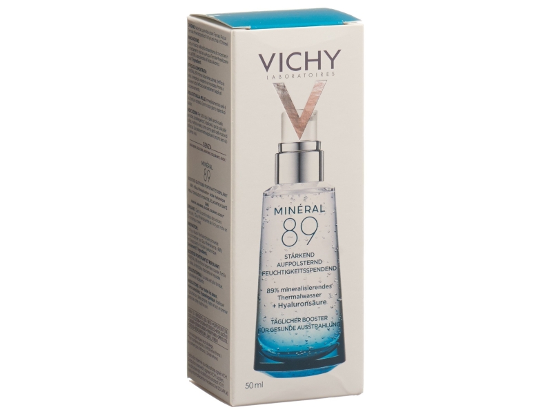 VICHY Mineral 89 Soin Booster Hydratant à l'acide hyaluronique 50 ml