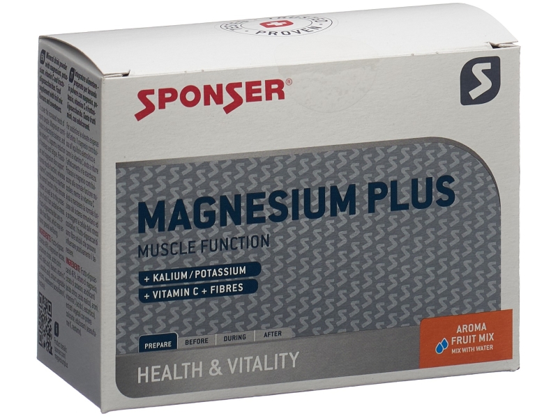 SPONSER magnesium plus fruit mix 20 sachets 6.5 g