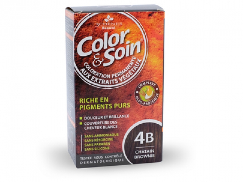 COLOR & SOIN Coloration 4B brownie chesnut 135 ml