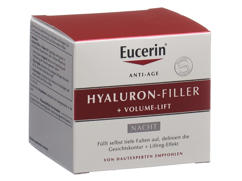 EUCERIN HYAL-FILLER+VOL-LIFT Nachtpfleg 50 ml