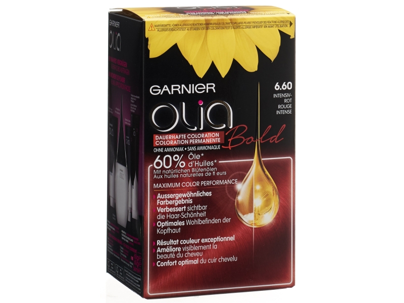 OLIA coloration 6.6 rouge intense