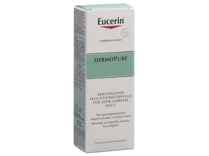 EUCERIN DermoPure Soin Hydratant Apaisant Peau Impure 50 ml
