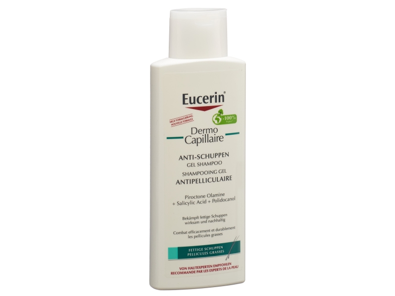 EUCERIN dermocapillaire shampoing gel antipelliculire 250 ml