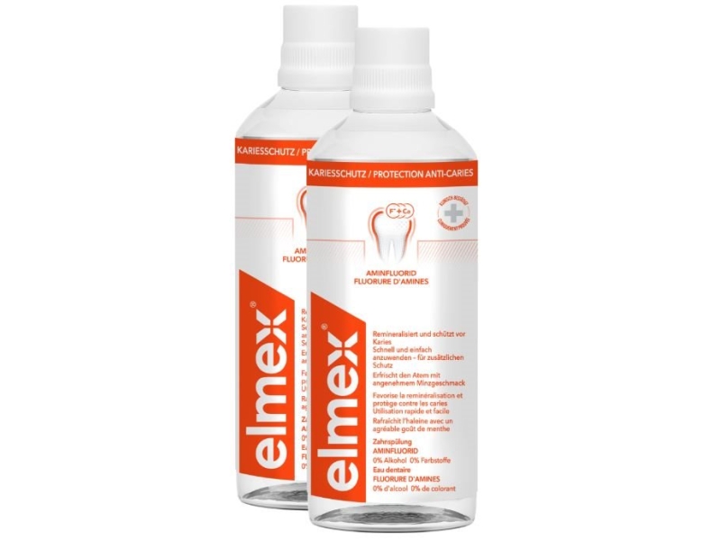 ELMEX Fluorid eau dentaire duo 2 x 400 ml