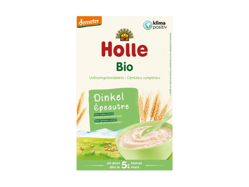 HOLLE Bio-Vollkorngetreidebrei Dinkel, 250g