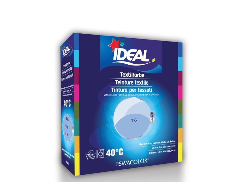 IDEAL MAXI coton color No16 bleu ciel