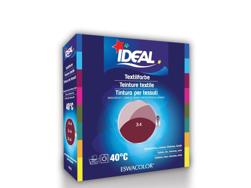 IDEAL MAXI coton color No34 bordeaux