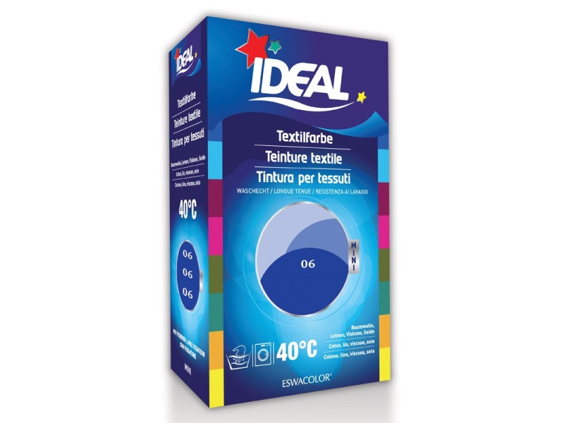 IDEAL MINI coton color No06 bleu-roi