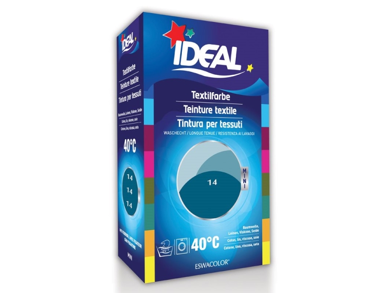 IDEAL MINI coton color No14 pétrole